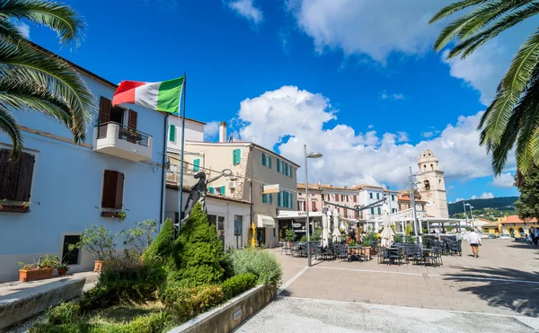 Sirolo città, Marche, Italia — Foto Stock