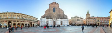 Basilica di San Petronio, Piazza Maggiore, Bologna clipart