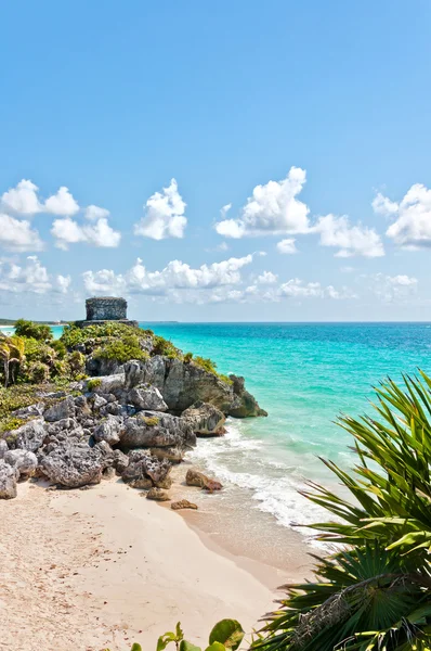 Temple of the wind in Tulum, Mexico — Stock Photo, Image