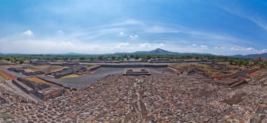 Teotihuacan, Aztec ruins, Mexico clipart