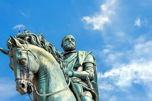 Standbeeld van Cosimo de Medici in Florence, Italië — Stockfoto