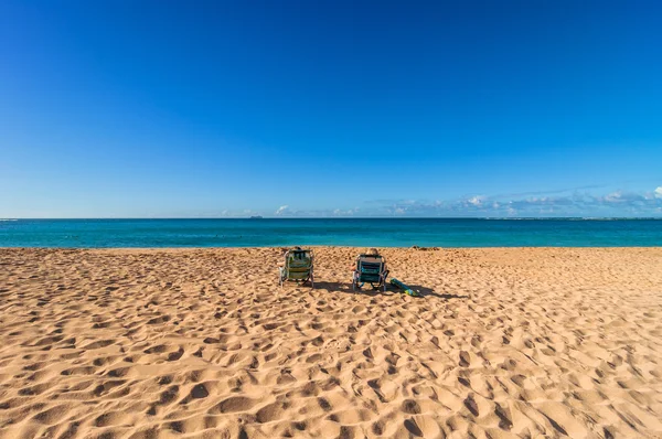 Exótica playa de Haena en la isla de Kauai, Hawai — Foto de Stock