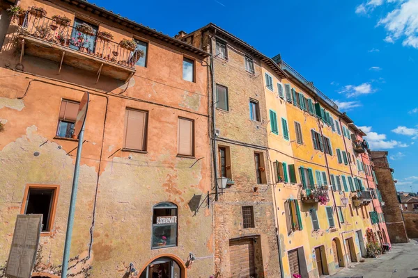 Gatuvy i Siena, Italien — Stockfoto