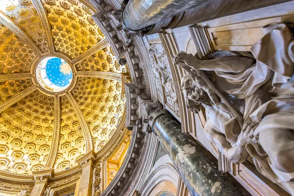 Santa Maria Assunta Cathedral interiors in Siena — Stock Photo, Image