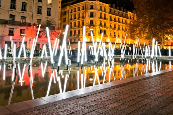 Festival de luces en Lyon —  Fotos de Stock