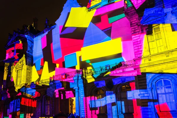 Festival de luces en Lyon — Foto de Stock