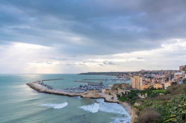 kıyı şeridi Sciacca, Sicilya