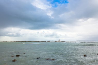 liman ve waterfront Trapani, Sicilya