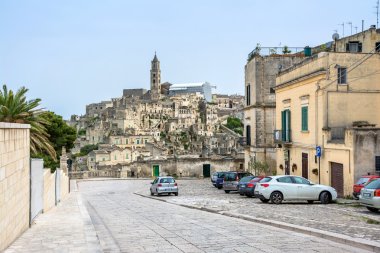 Matera, Basilicata, İtalya'nın antik kenti