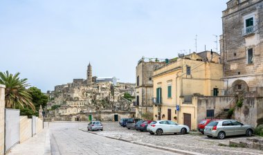 Matera, Basilicata, İtalya'nın antik kenti