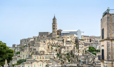 Matera, Basilicata, İtalya'nın antik kenti