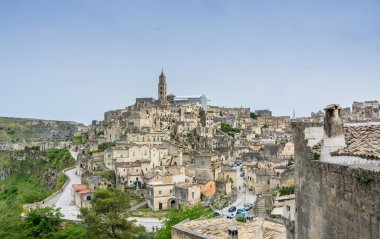 Matera, Basilicata, İtalya'nın antik kenti