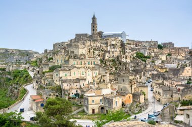 Matera, Basilicata, İtalya'nın antik kenti