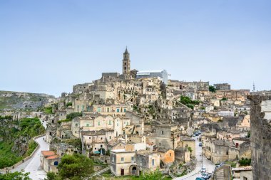 Matera, Basilicata, İtalya'nın antik kenti