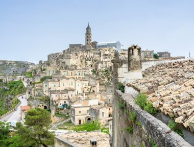 Matera, Basilicata, İtalya'nın antik kenti