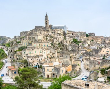 Matera, Basilicata, İtalya'nın antik kenti