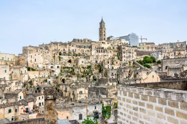 Matera, Basilicata, İtalya'nın antik kenti