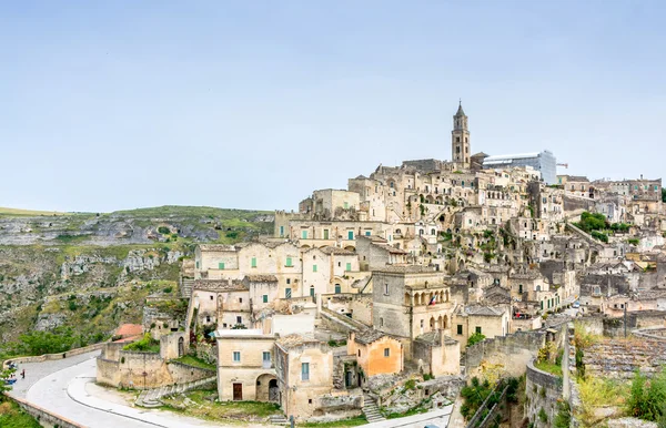 Starobylé městečko Matera, Basilicata, Itálie — Stock fotografie