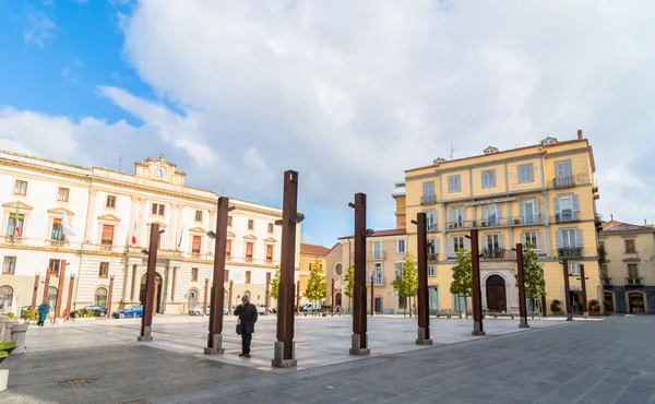 Pääaukio Potenza, Italia — kuvapankkivalokuva