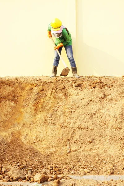 労働者掘り — ストック写真