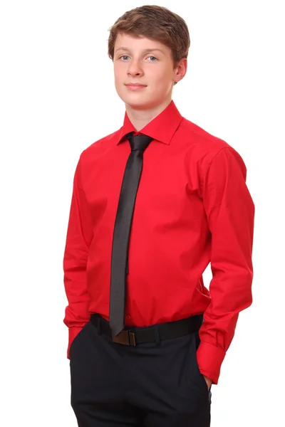 Ein selbstbewusster Teenager — Stockfoto