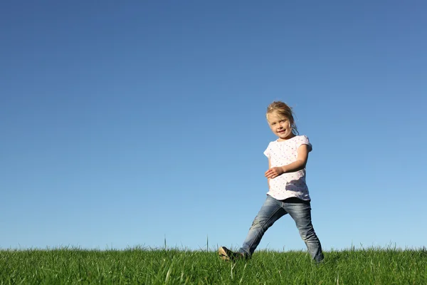 Menina feliz — Fotografia de Stock