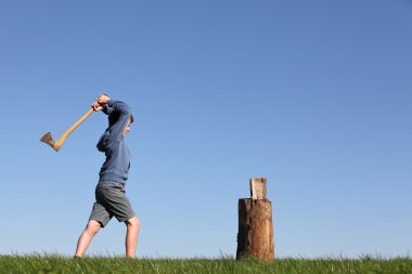 Ahşap çocuk pirzola