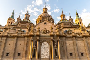 İspanya Zaragoza bazilika Katedrali