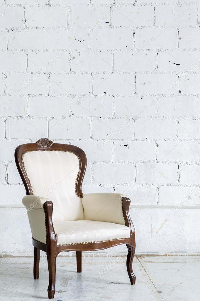White Retro Chair