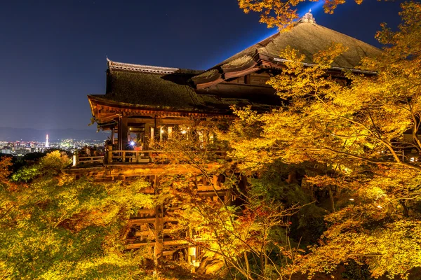 Tempio di Kiyomizu-dera in Kyoto — Foto Stock