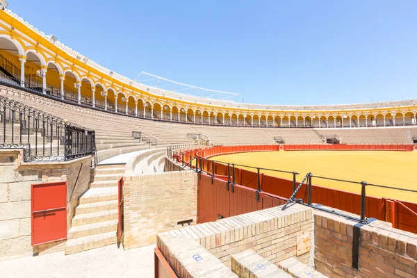 Estádio arena tourada em Sevilha — Fotografia de Stock
