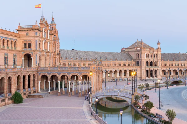 Espana plaza em sevilha — Fotografia de Stock