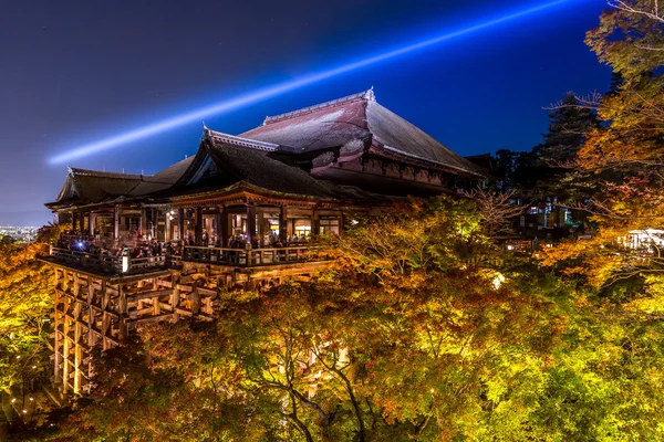 Kiyomizu-dera temple v Kjótu — Stock fotografie