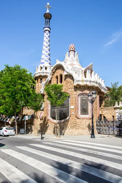 Parc guell en Barcelona —  Fotos de Stock