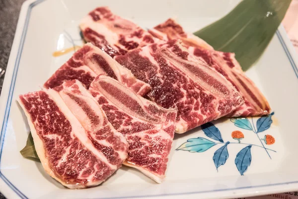 Costela de carne wagyu — Fotografia de Stock