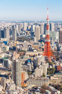 Tokyo Kulesi manzarası ile