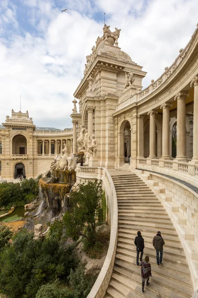 Palais Longchamp i Marseille - Stock-foto