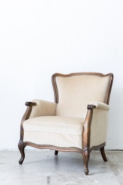 Beyaz Retro sandalye