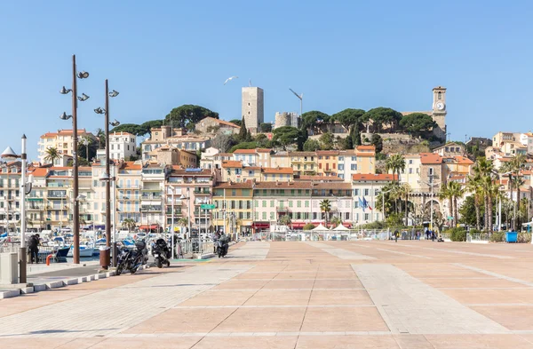 Cannes staré náměstí ve Francii — Stock fotografie