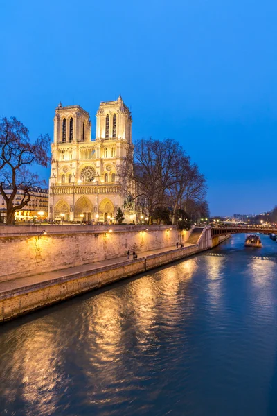 Catedral de Notre Dame en París —  Fotos de Stock