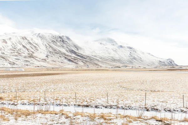 Islândia Paisagem inverno — Fotografia de Stock