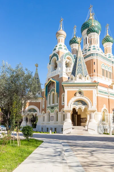 Iglesia ortodoxa en Niza —  Fotos de Stock