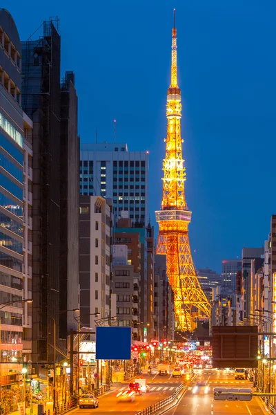 Tokio wieża w Japonii — Zdjęcie stockowe