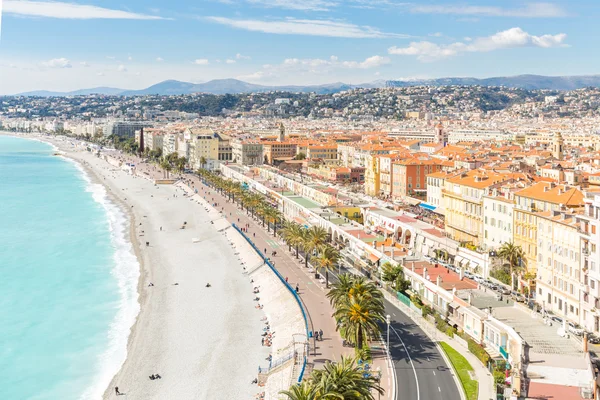 Niza Costa Azul Riviera en Francia — Foto de Stock