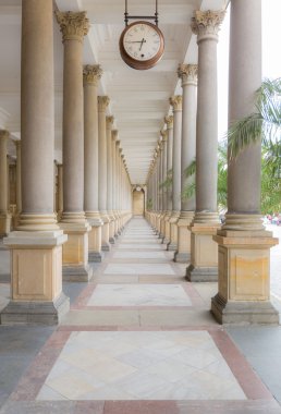 Değirmen Colonnade koridor Karlovy Vary 