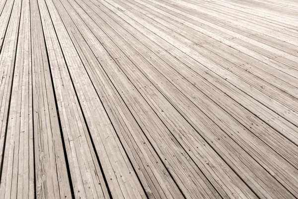 Wooden floor in perspective — Stock Photo, Image