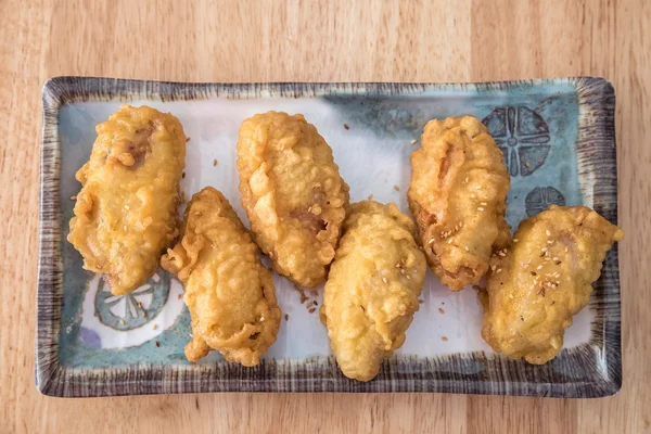 Pollo fritto con sesamo — Foto Stock