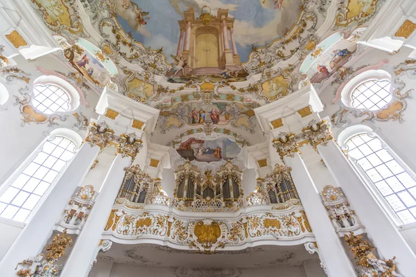 Interieur van de bedevaartskerk — Stockfoto