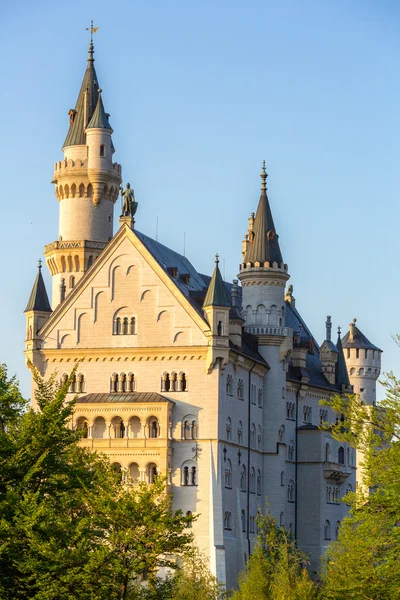 Het kasteel Neuschwanstein in Fussen, Beieren — Stockfoto