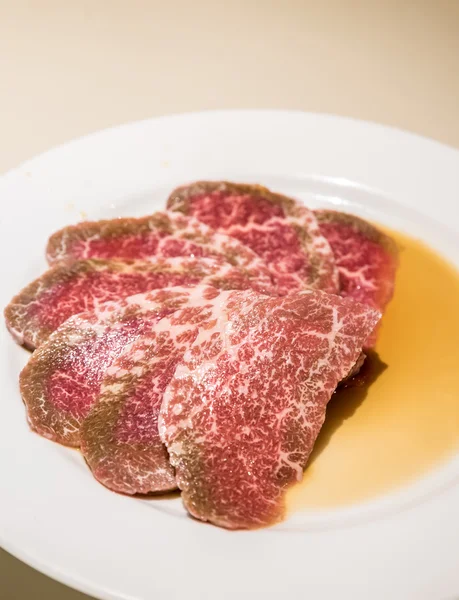 Wagyu Beef BBQ yakiniku — стоковое фото